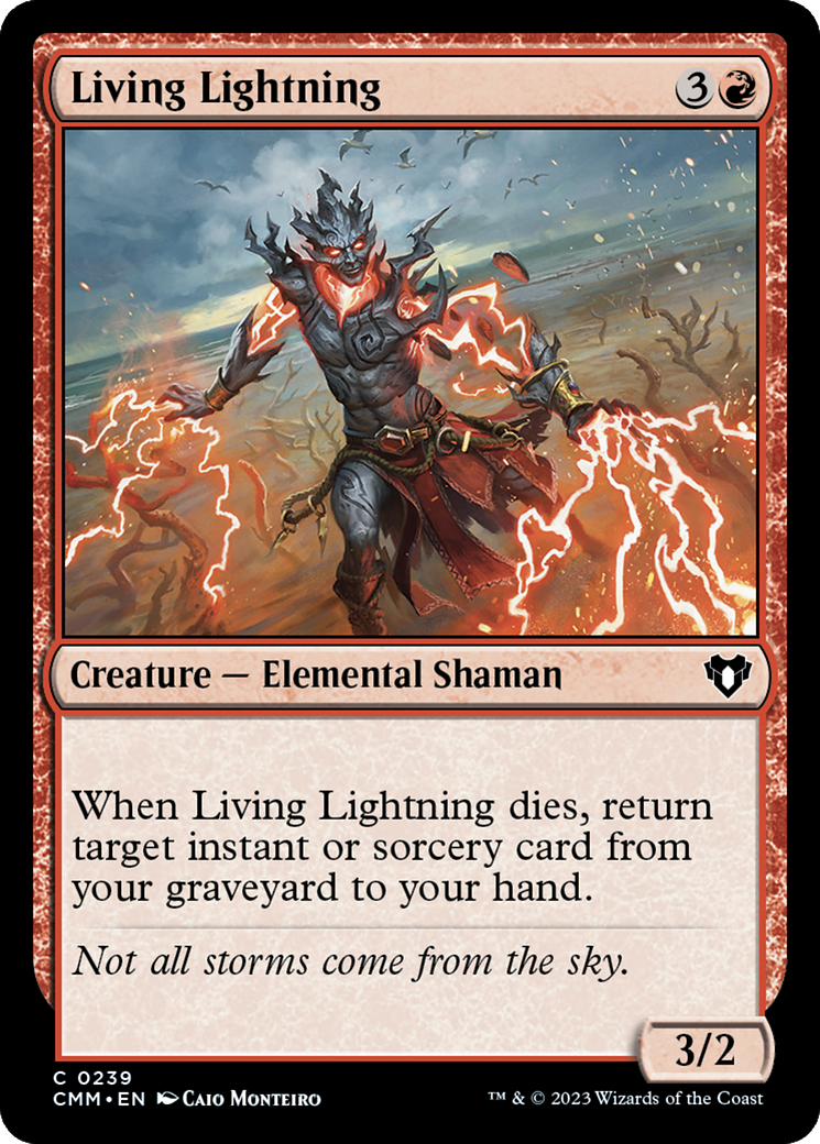 Living Lightning [Commander Masters] | I Want That Stuff Brandon