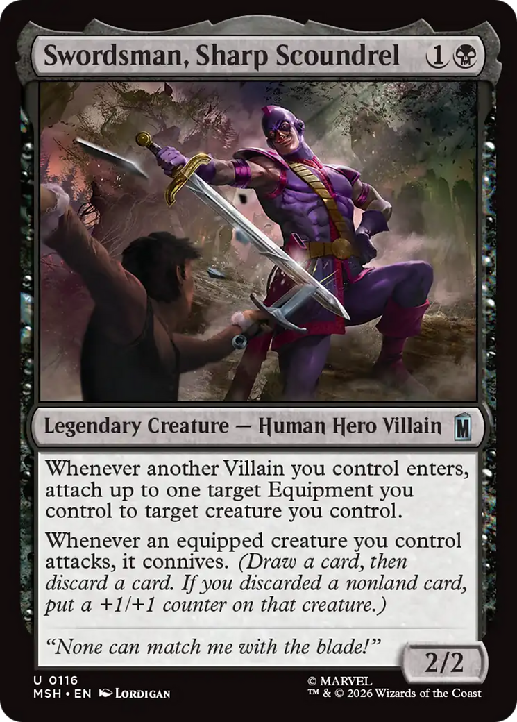 Swordsman, Sharp Scoundrel [Marvel Super Heroes] | I Want That Stuff Brandon