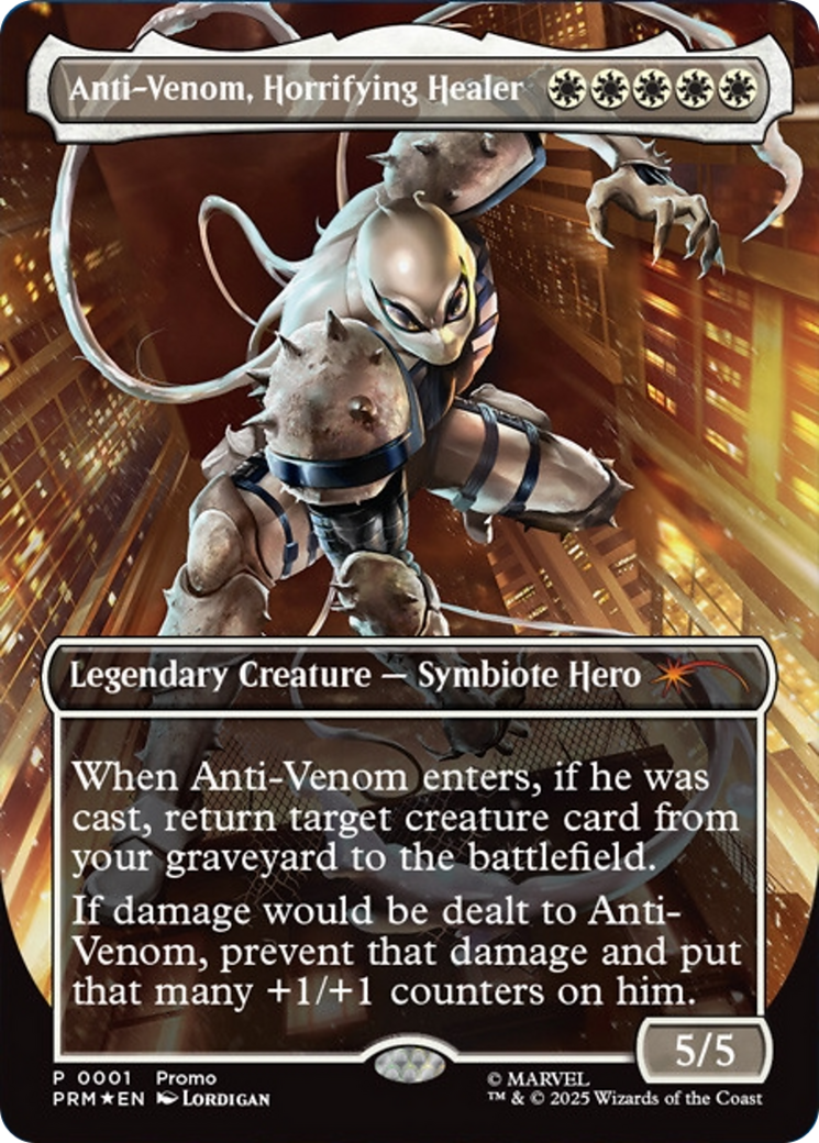 Anti-Venom, Horrifying Healer (Borderless) [Media Promos] | I Want That Stuff Brandon