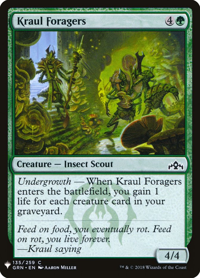Kraul Foragers [Mystery Booster] | I Want That Stuff Brandon