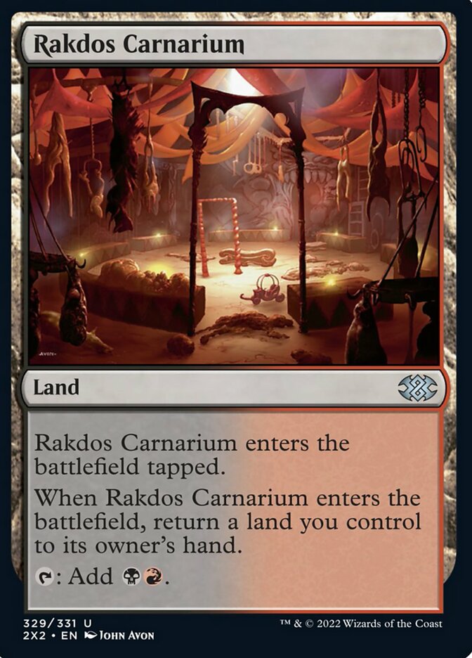 Rakdos Carnarium [Double Masters 2022] | I Want That Stuff Brandon