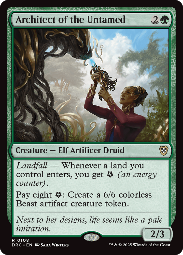 Architect of the Untamed [Aetherdrift Commander] | I Want That Stuff Brandon