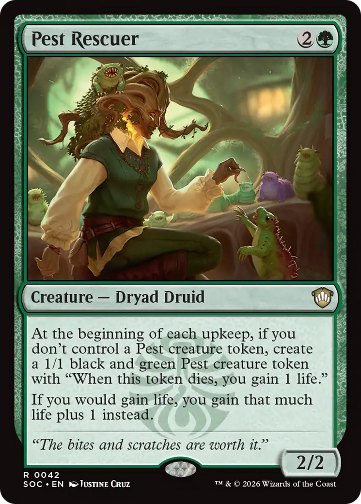 Pest Rescuer [Secrets of Strixhaven Commander] | I Want That Stuff Brandon