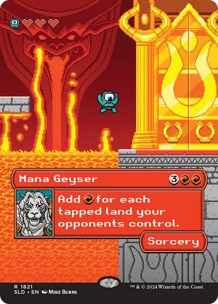 Mana Geyser [Secret Lair Drop Series] | I Want That Stuff Brandon