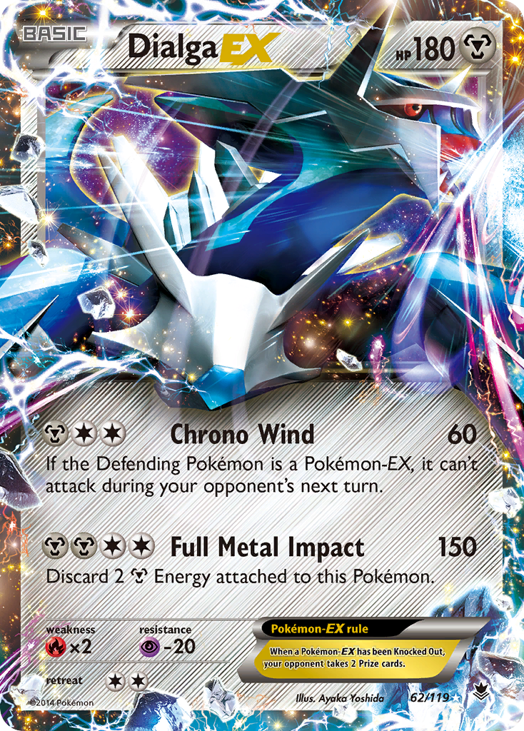 Dialga EX (62/119) [XY: Phantom Forces] | I Want That Stuff Brandon