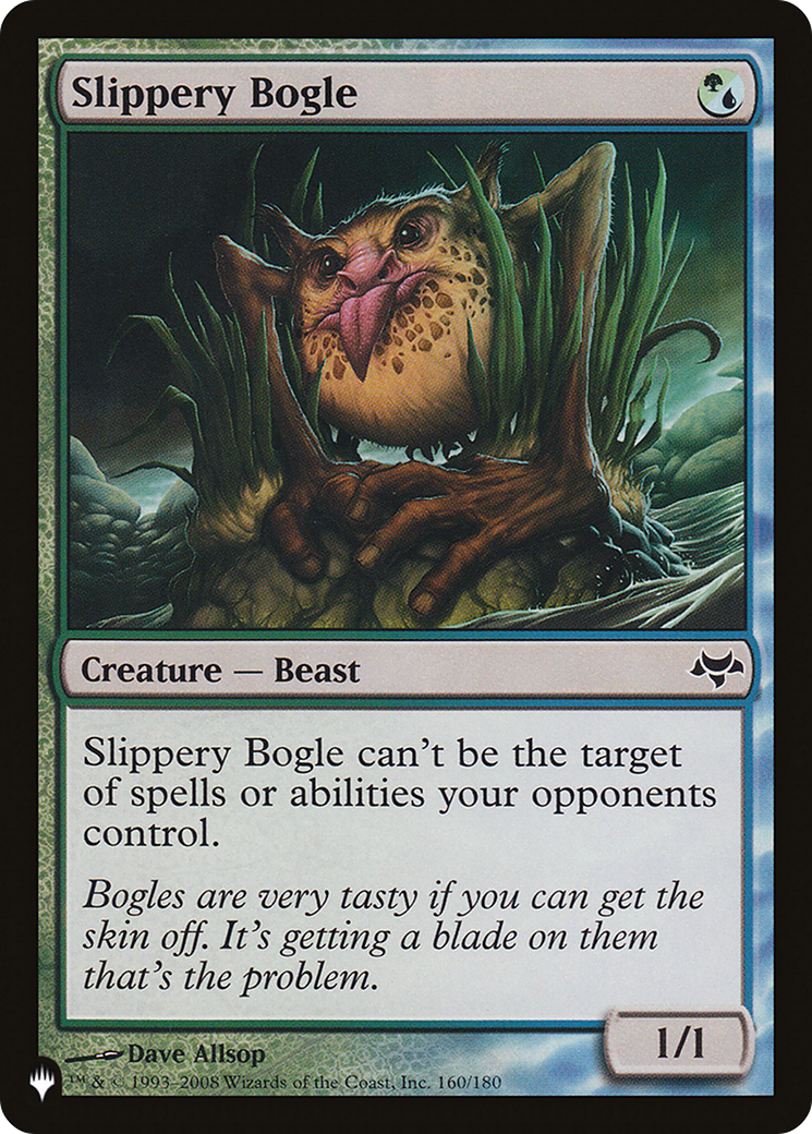 Slippery Bogle [The List Reprints] | I Want That Stuff Brandon