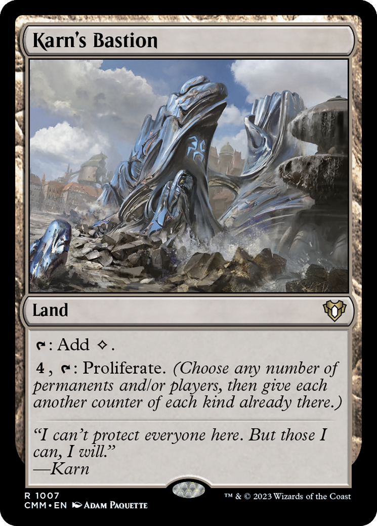Karn's Bastion [Commander Masters] | I Want That Stuff Brandon