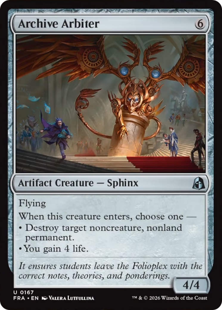 Archive Arbiter [Reality Fracture] | I Want That Stuff Brandon