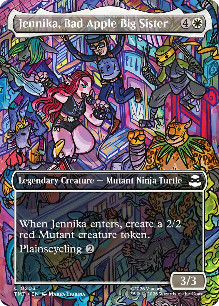 Jennika, Bad Apple Big Sister (Borderless) [Teenage Mutant Ninja Turtles] | I Want That Stuff Brandon