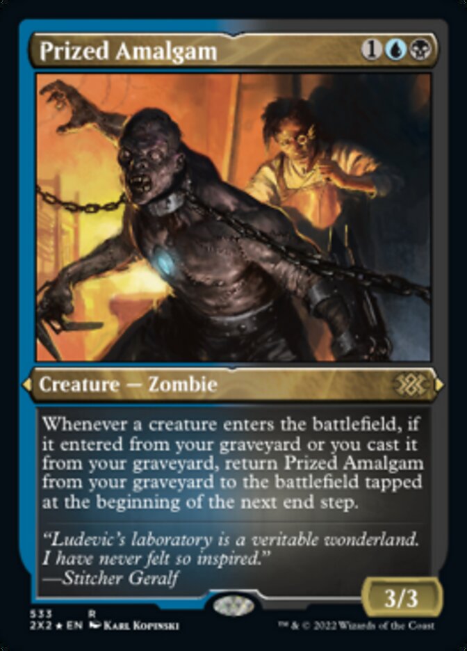 Prized Amalgam (Foil Etched) [Double Masters 2022] | I Want That Stuff Brandon