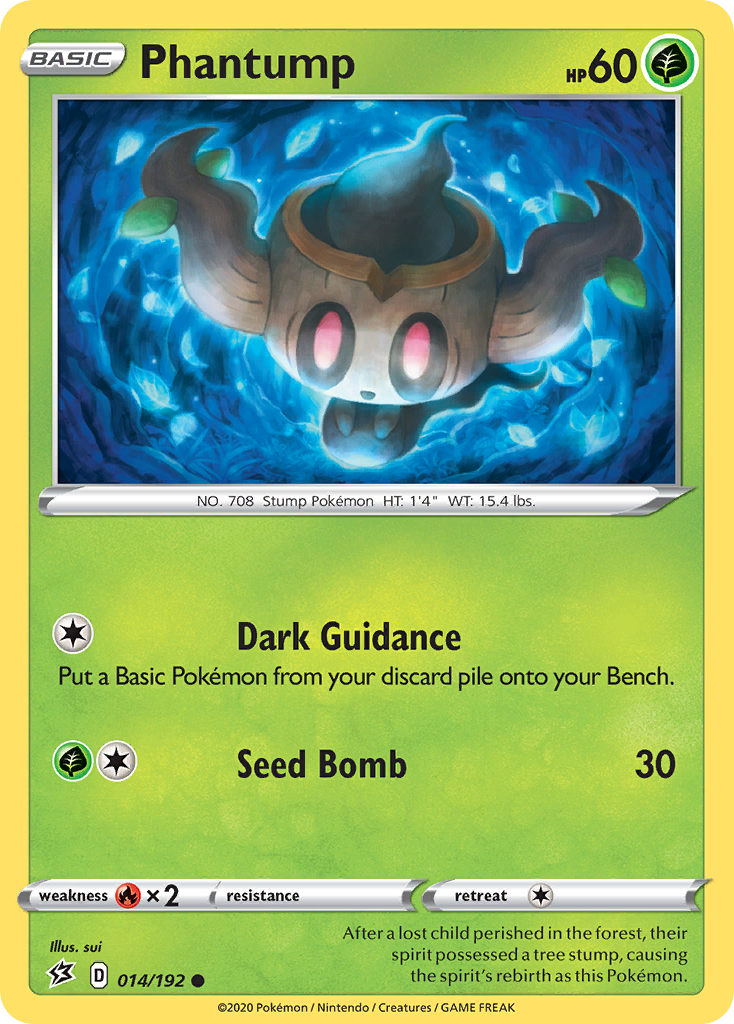 Phantump (014/192) [Sword & Shield: Rebel Clash] | I Want That Stuff Brandon