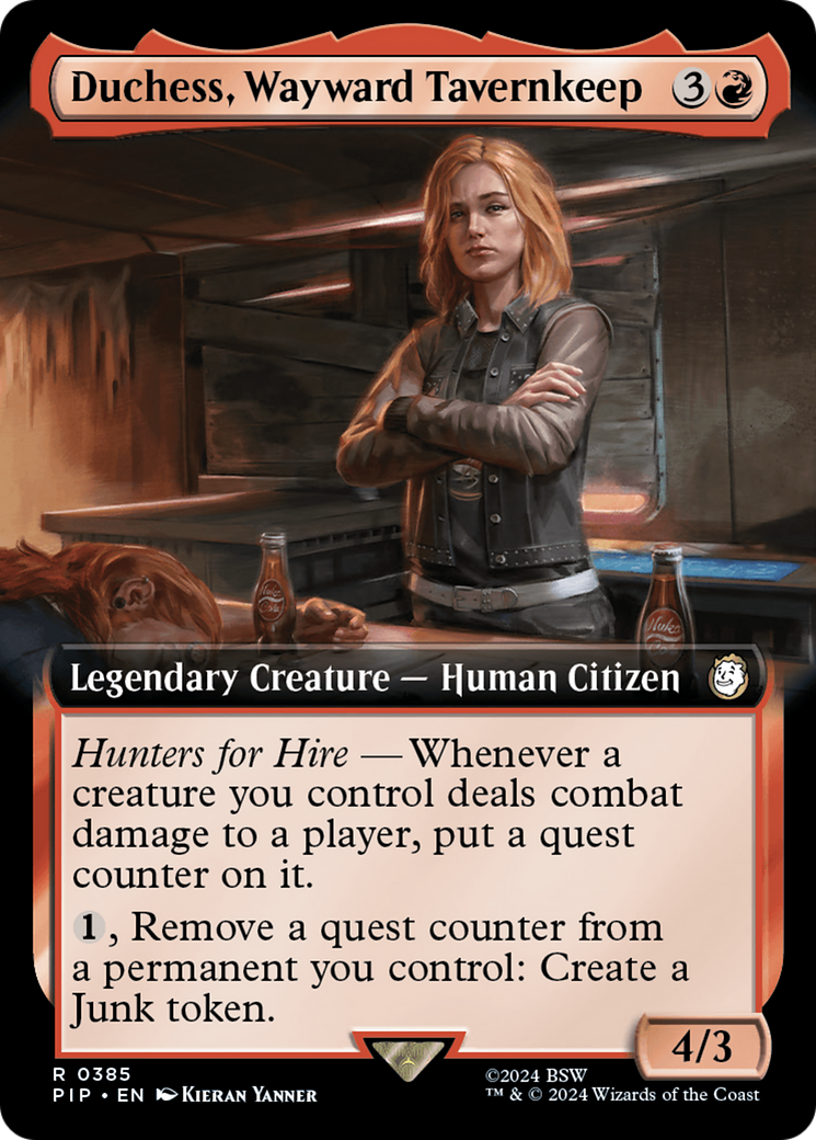 Duchess, Wayward Tavernkeep (Extended Art) [Fallout] | I Want That Stuff Brandon