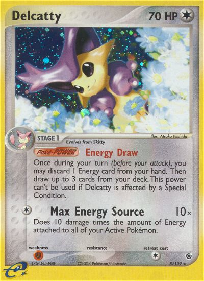 Delcatty (5/109) [EX: Ruby & Sapphire] | I Want That Stuff Brandon