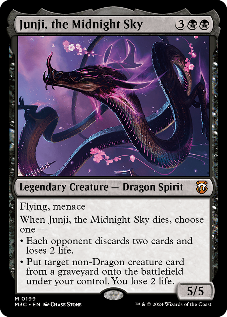Junji, the Midnight Sky (Ripple Foil) [Modern Horizons 3 Commander] | I Want That Stuff Brandon