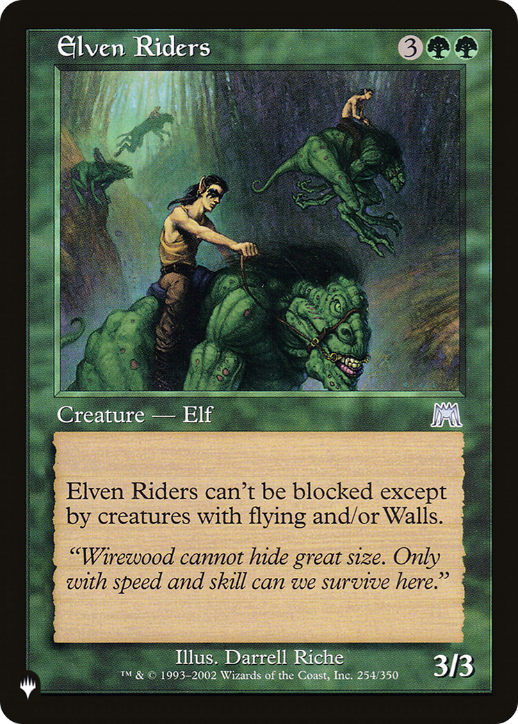 Elven Riders [The List] | I Want That Stuff Brandon