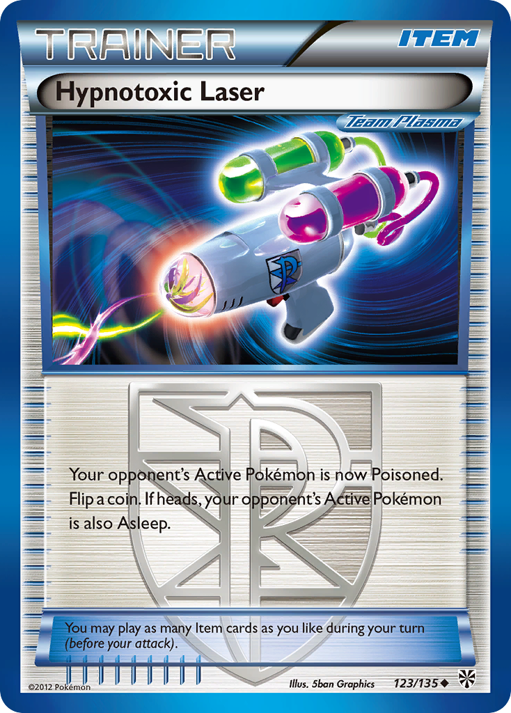 Hypnotoxic Laser (123/135) [Black & White: Plasma Storm] | I Want That Stuff Brandon