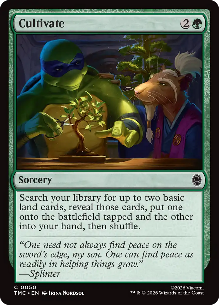 Cultivate [Teenage Mutant Ninja Turtles Commander] | I Want That Stuff Brandon