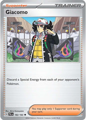 Giacomo (182/193) [Scarlet & Violet: Paldea Evolved] | I Want That Stuff Brandon