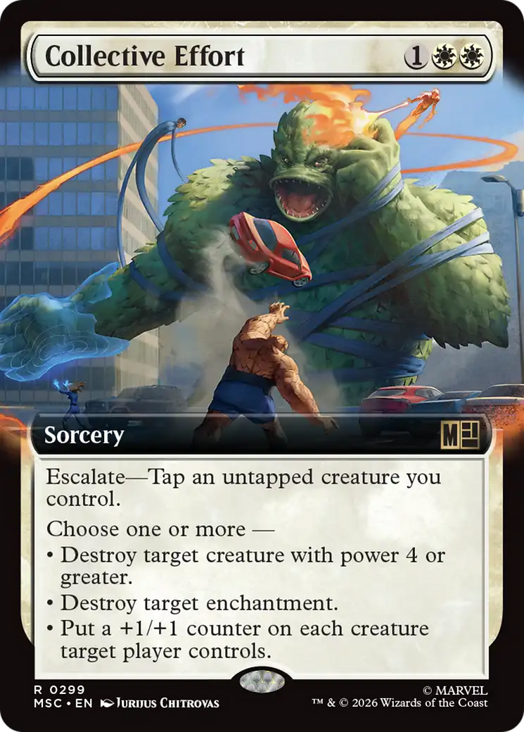 Collective Effort (Extended Art) [Marvel Super Heroes Commander] | I Want That Stuff Brandon