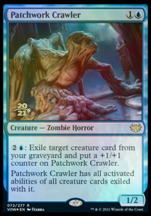 Patchwork Crawler [Innistrad: Crimson Vow Prerelease Promos] | I Want That Stuff Brandon