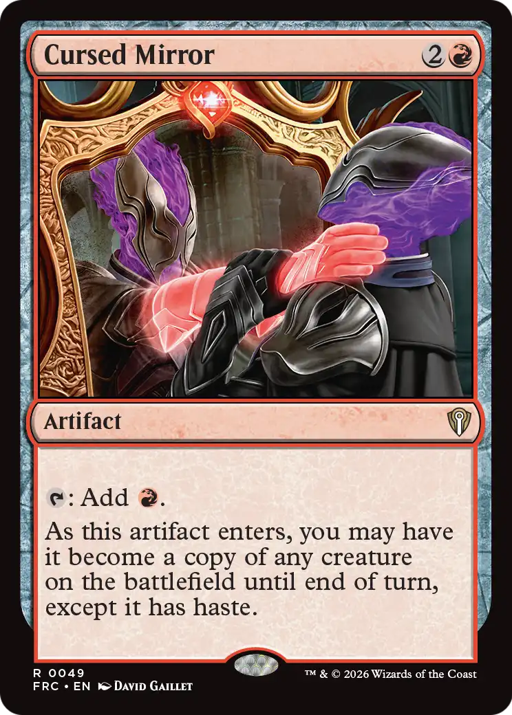Cursed Mirror [Reality Fracture Commander] | I Want That Stuff Brandon