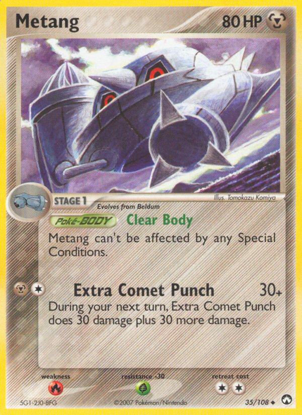Metang (35/108) [EX: Power Keepers] | I Want That Stuff Brandon