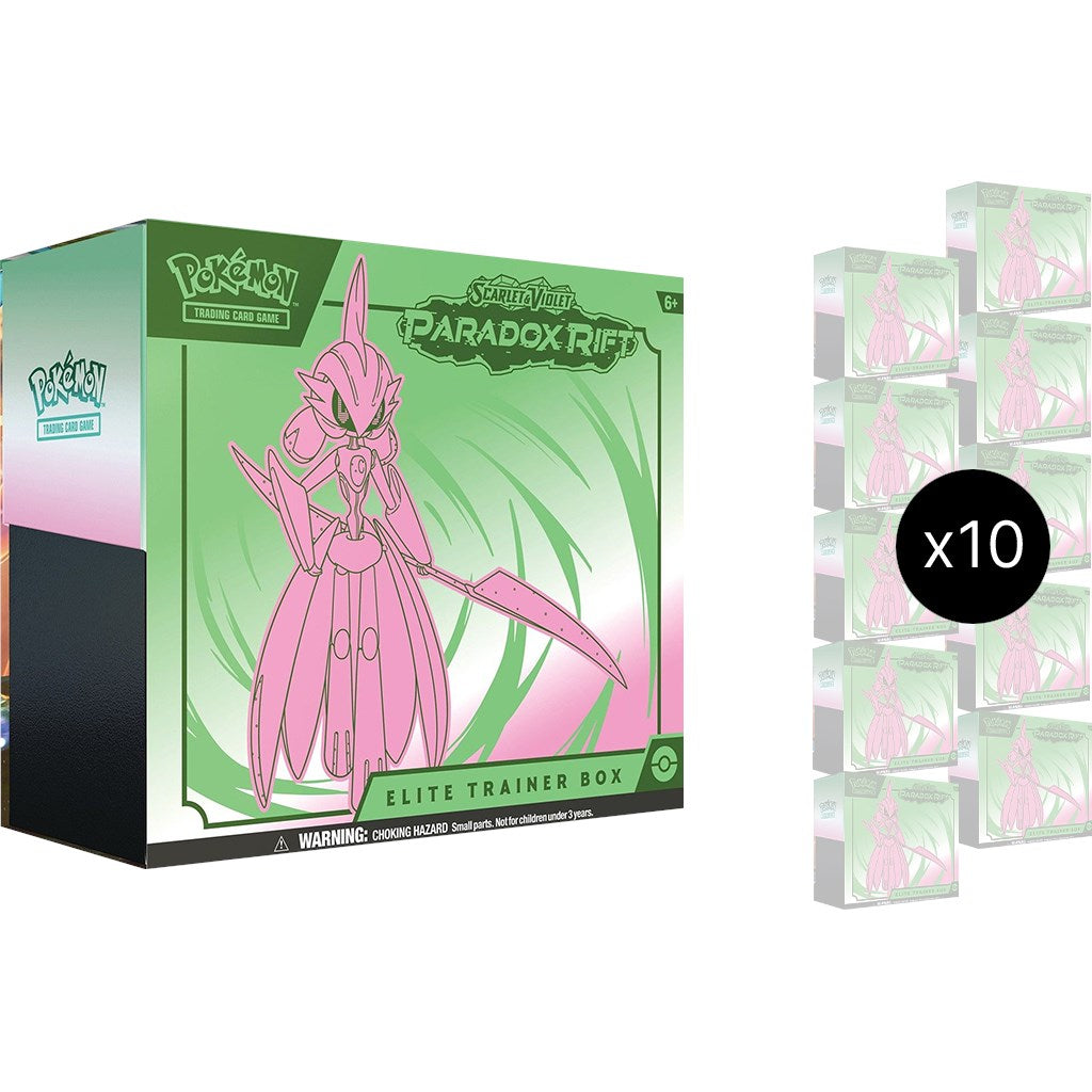 Scarlet & Violet: Paradox Rift - Elite Trainer Box Case | I Want That Stuff Brandon