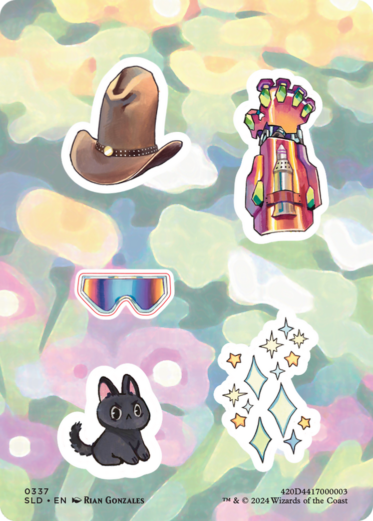 Sticker Sheet (0337) [Secret Lair Drop Series] | I Want That Stuff Brandon