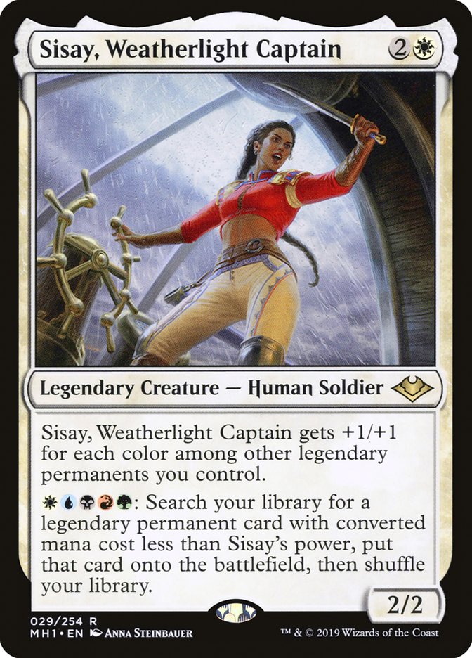 Sisay, Weatherlight Captain [Modern Horizons] | I Want That Stuff Brandon