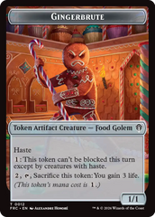 Gingerbrute // Myr Double-Sided Token [Reality Fracture Commander Tokens] | I Want That Stuff Brandon
