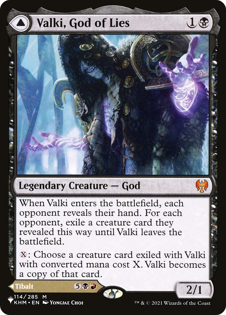 Valki, God of Lies // Tibalt, Cosmic Impostor [Secret Lair: From Cute to Brute] | I Want That Stuff Brandon