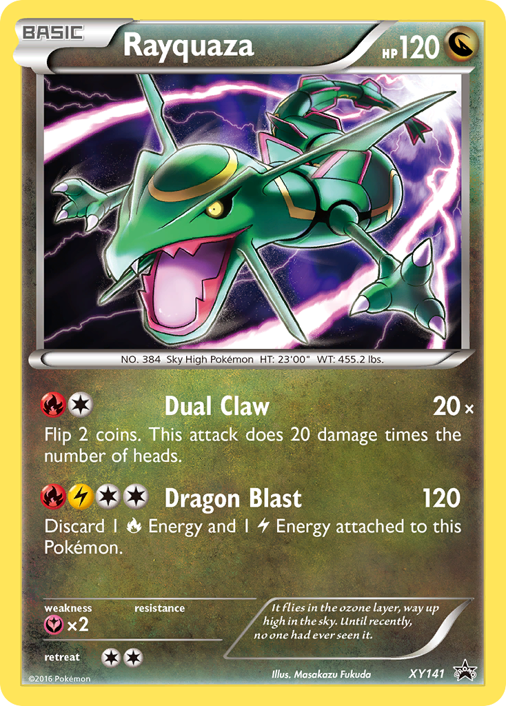 Rayquaza (XY141) [XY: Black Star Promos] | I Want That Stuff Brandon