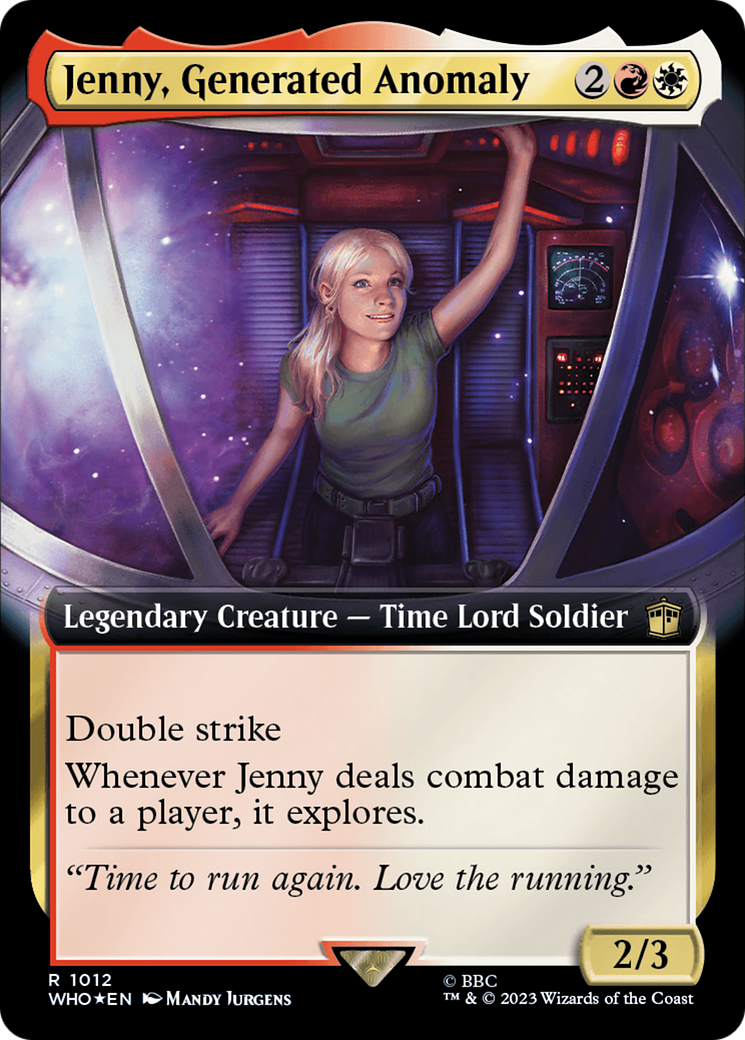 Jenny, Generated Anomaly (Extended Art) (Surge Foil) [Doctor Who] | I Want That Stuff Brandon