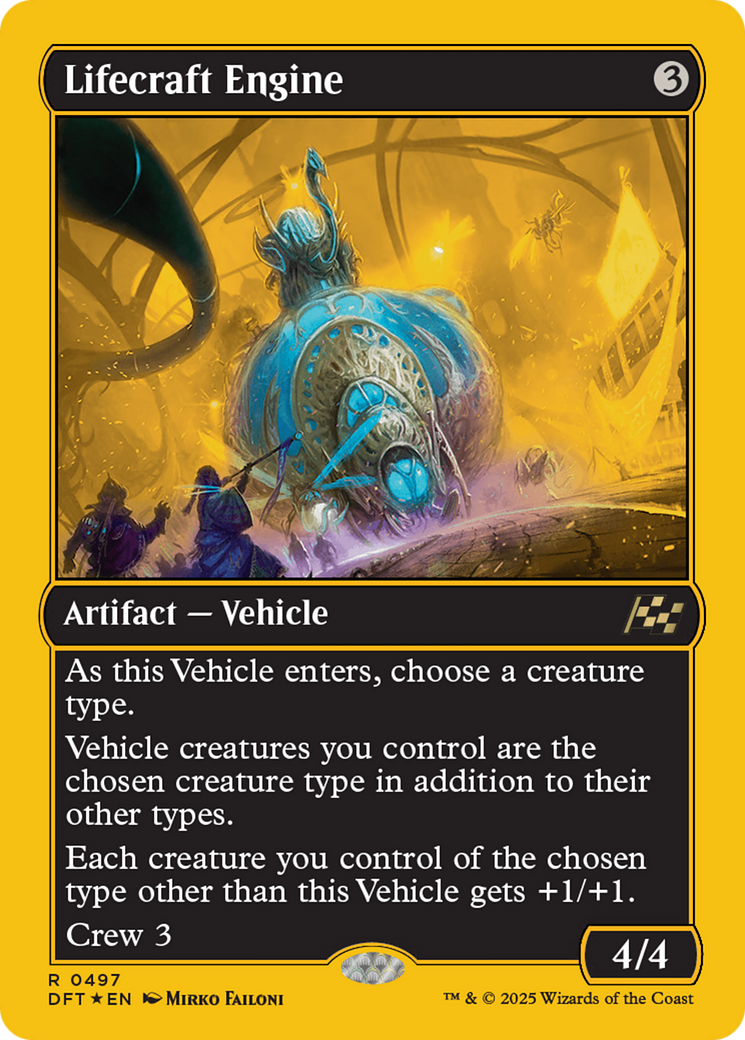 Lifecraft Engine (First-Place Foil) [Aetherdrift] | I Want That Stuff Brandon