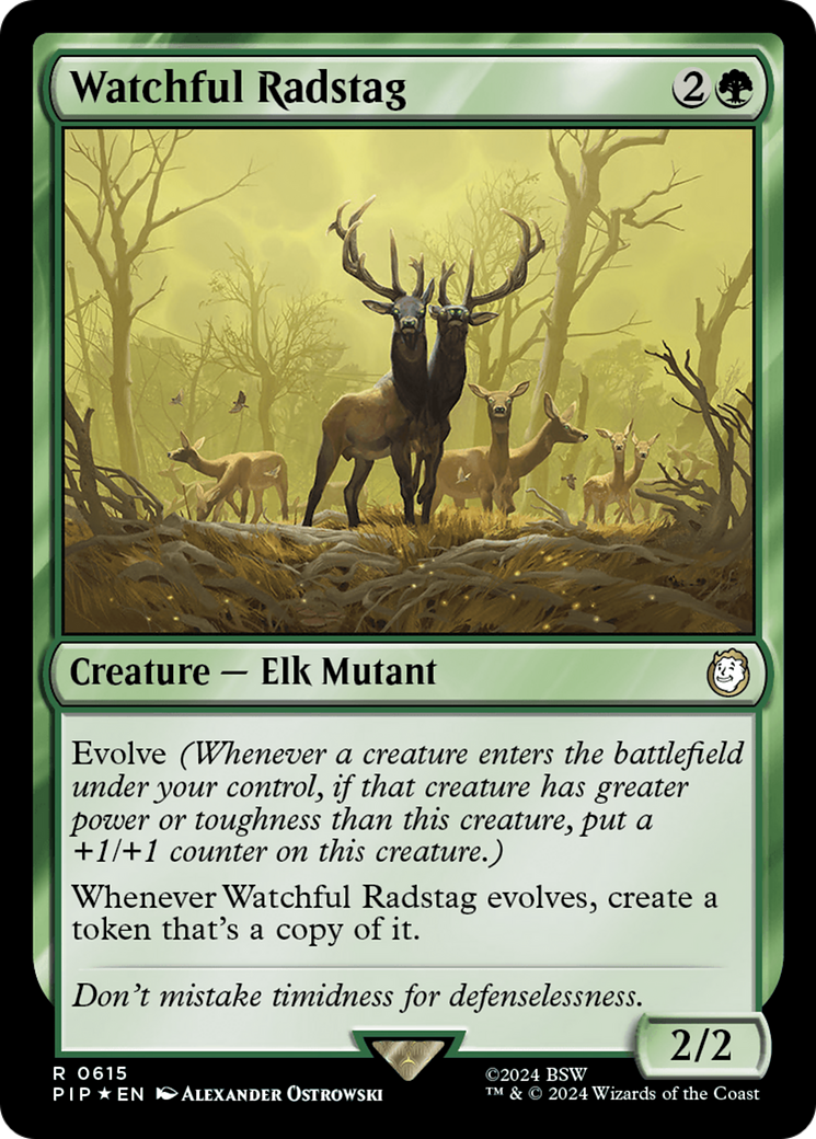 Watchful Radstag (Surge Foil) [Fallout] | I Want That Stuff Brandon