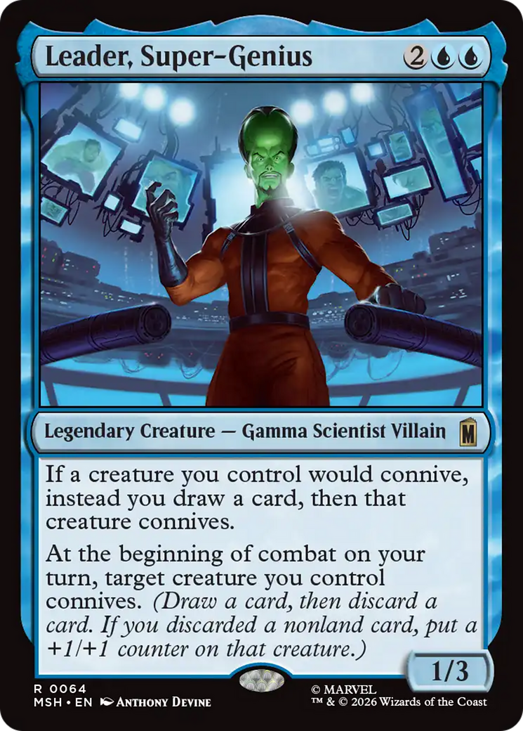 Leader, Super-Genius [Marvel Super Heroes] | I Want That Stuff Brandon