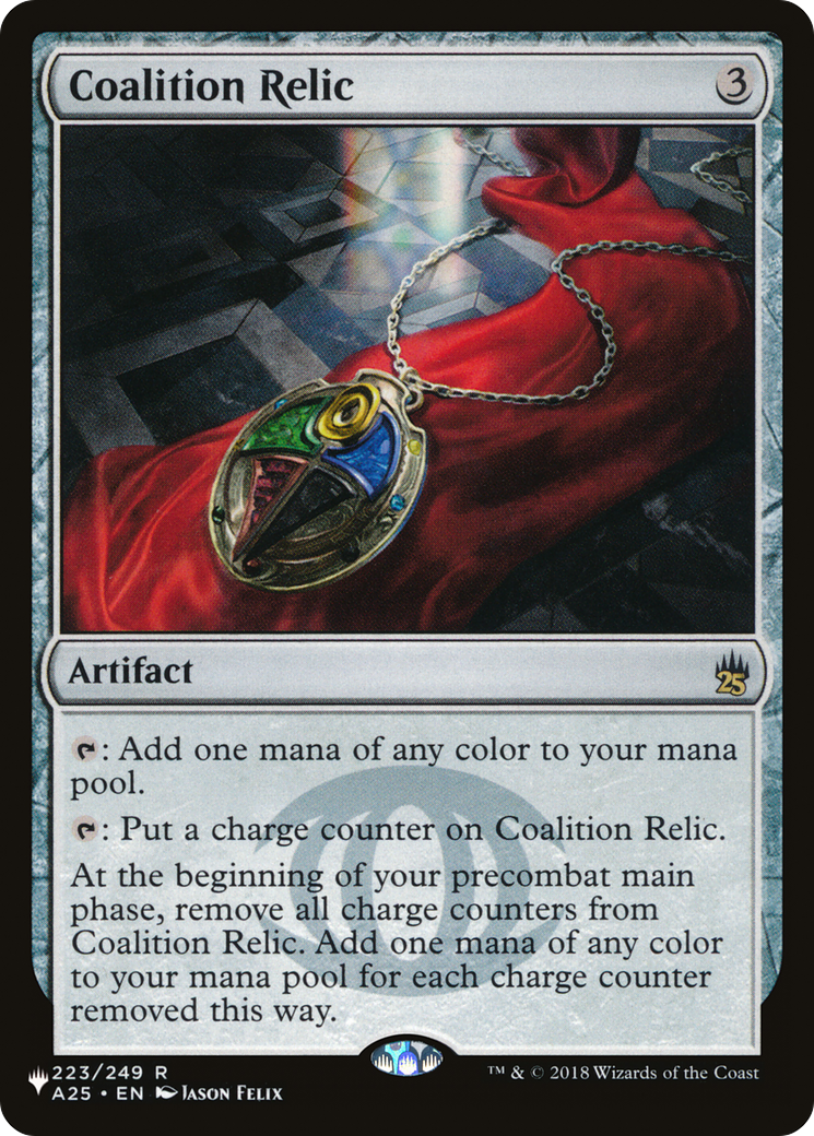 Coalition Relic (A25) [The List] | I Want That Stuff Brandon