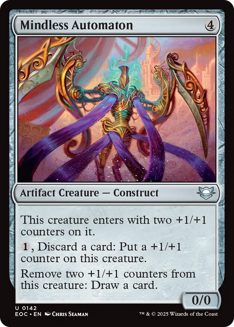 Mindless Automaton [Edge of Eternities Commander] | I Want That Stuff Brandon
