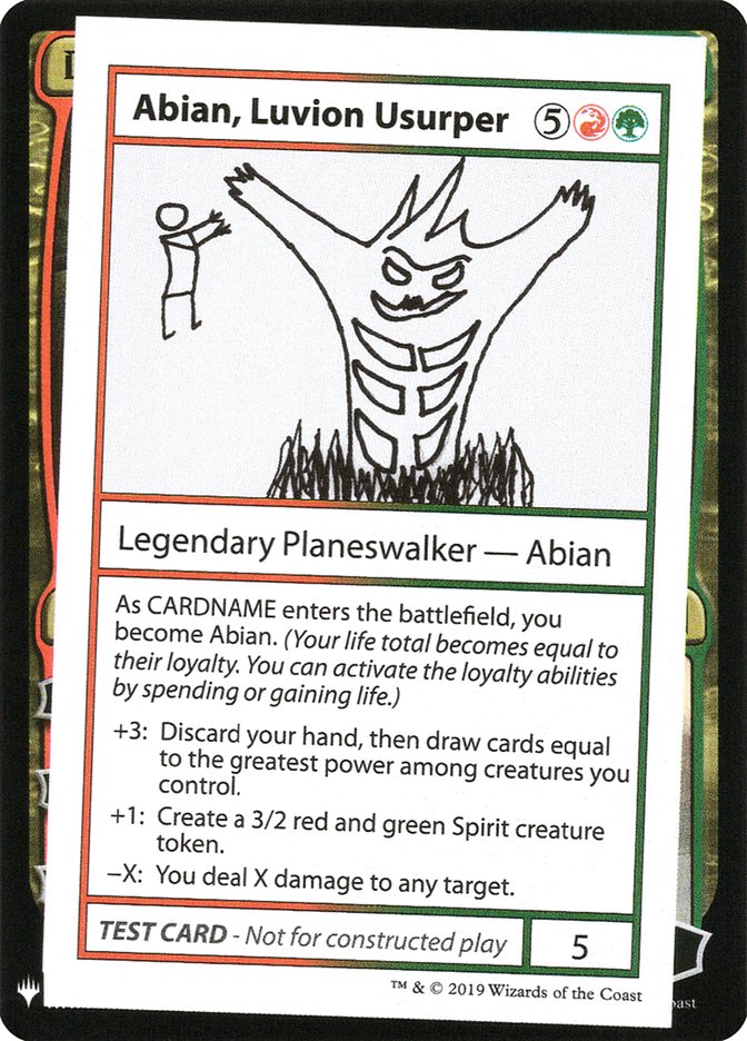 Abian, Luvion Usurper [Mystery Booster Playtest Cards] | I Want That Stuff Brandon