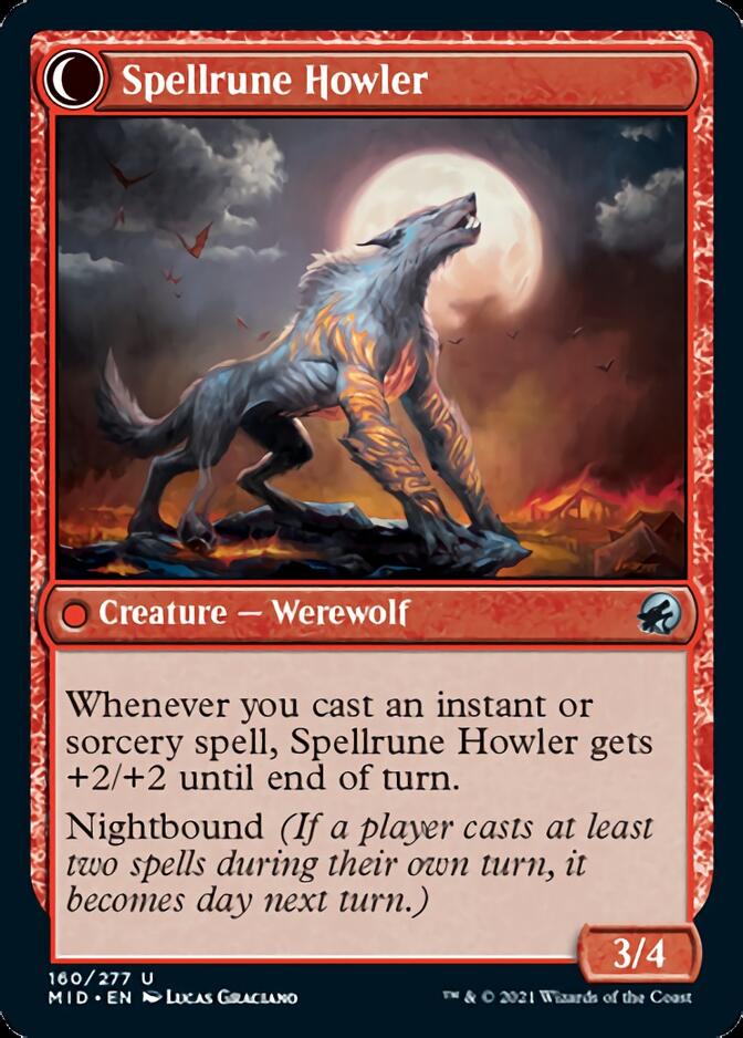 Spellrune Painter // Spellrune Howler [Innistrad: Midnight Hunt] | I Want That Stuff Brandon