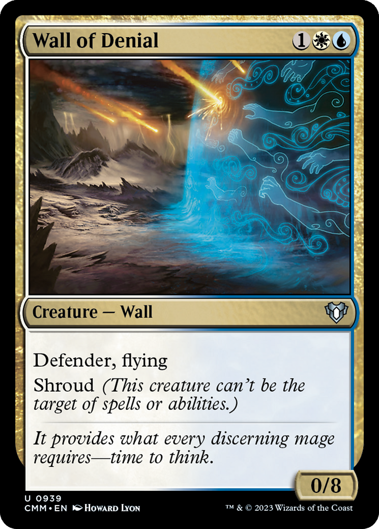 Wall of Denial [Commander Masters] | I Want That Stuff Brandon