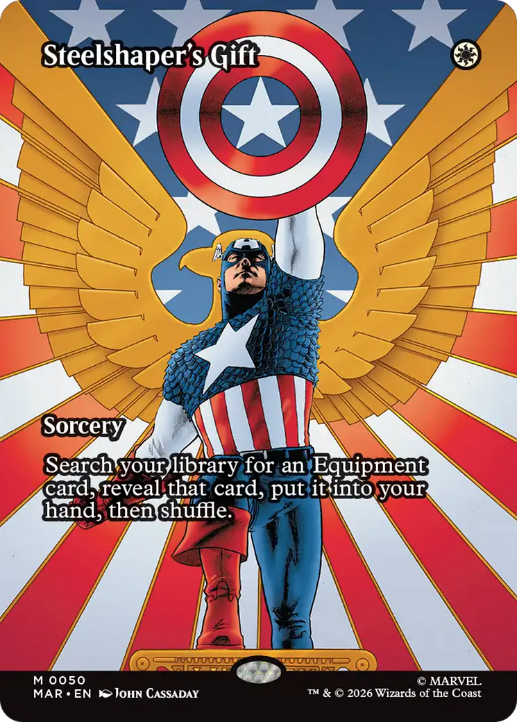 Steelshaper's Gift (Borderless) [Marvel Universe: Eternal-Legal] | I Want That Stuff Brandon