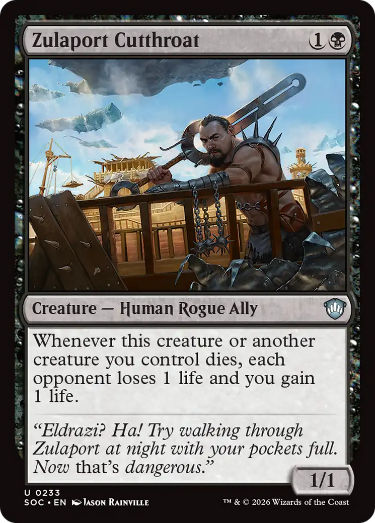 Zulaport Cutthroat [Secrets of Strixhaven Commander] | I Want That Stuff Brandon