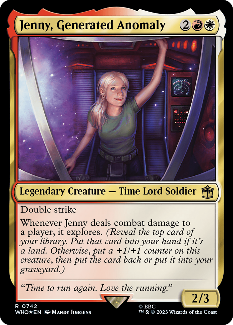 Jenny, Generated Anomaly (Surge Foil) [Doctor Who] | I Want That Stuff Brandon