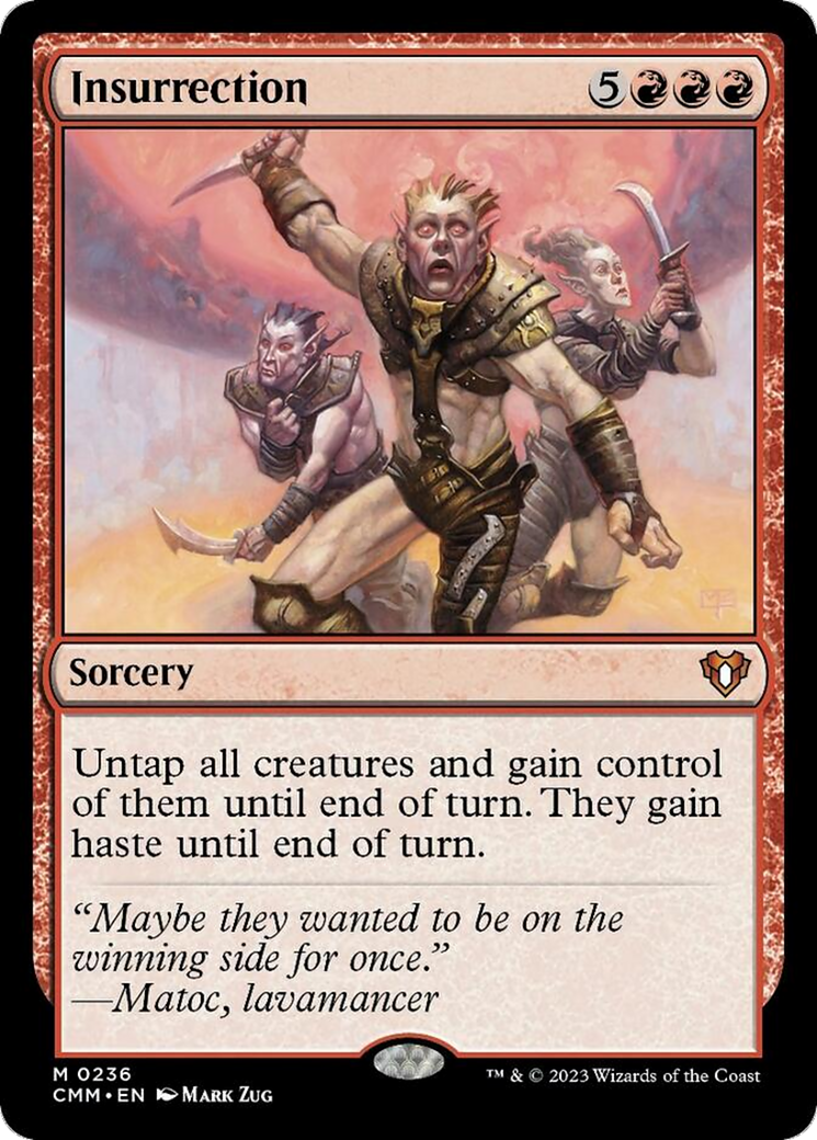 Insurrection [Commander Masters] | I Want That Stuff Brandon