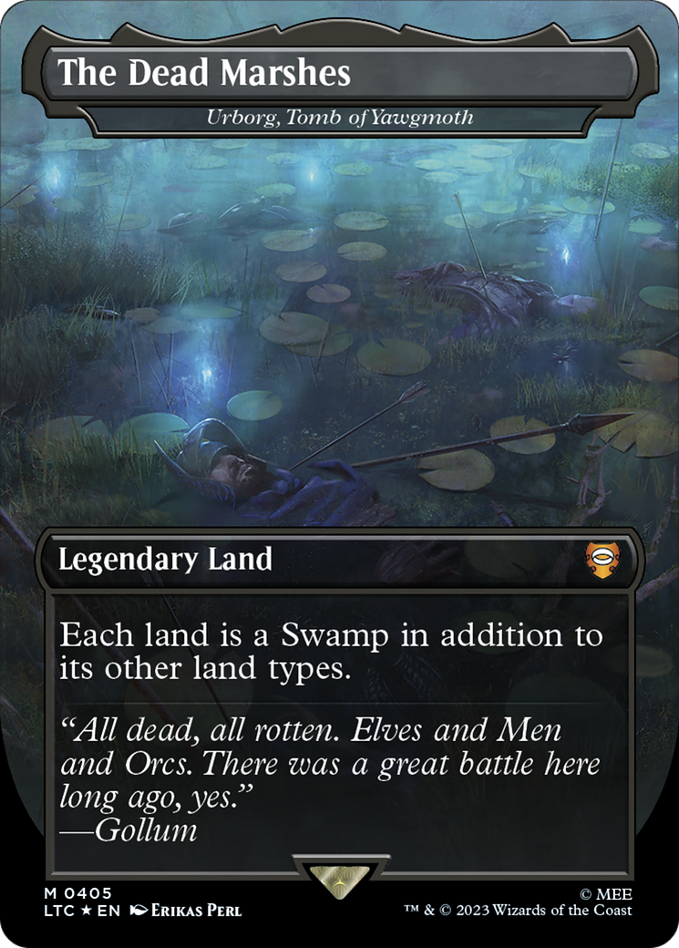 The Dead Marshes - Urborg, Tomb of Yawgmoth (Surge Foil Realms and Relics) [The Lord of the Rings: Tales of Middle-Earth Commander] | I Want That Stuff Brandon