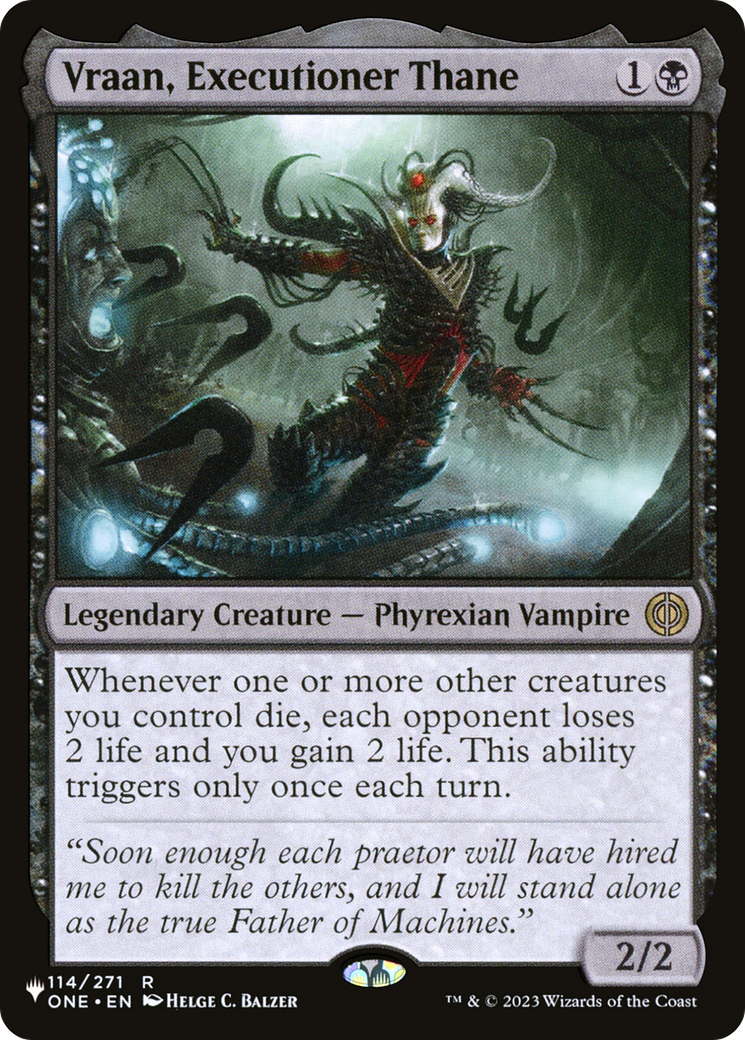 Vraan, Executioner Thane [The List] | I Want That Stuff Brandon