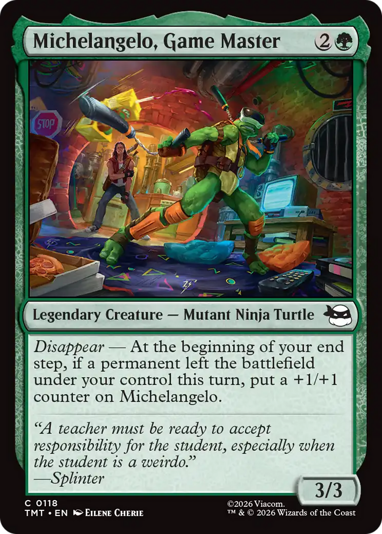 Michelangelo, Game Master [Teenage Mutant Ninja Turtles] | I Want That Stuff Brandon