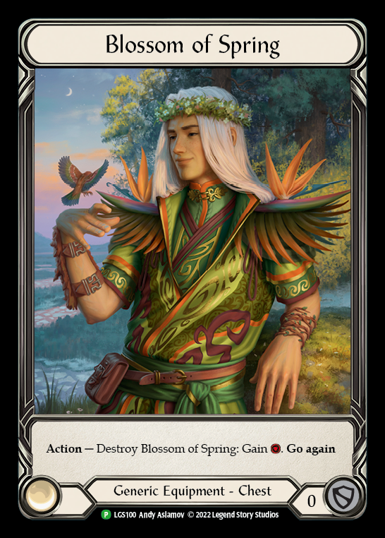 Blossom of Spring [LGS100] (Promo)  Cold Foil | I Want That Stuff Brandon