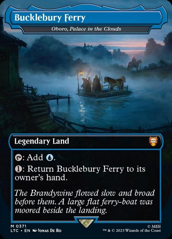 Bucklebury Ferry - Oboro, Palace in the Clouds [The Lord of the Rings: Tales of Middle-Earth Commander] | I Want That Stuff Brandon